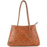 Elgin – Signature Handwoven Leather Shopper Tote