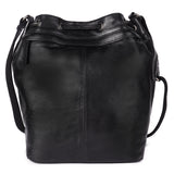 Soho – Drawstring Leather Bucket Bag