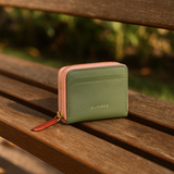 Amber Zip Around Wallet