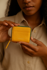 Amber Zip Around Wallet