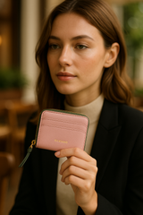 Amber Zip Around Wallet