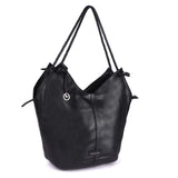 Surrey – Braided Handle Leather Carryall Tote