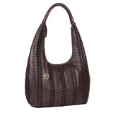 St. Michael – Limited Edition Handwoven Leather Hobo