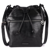 Soho – Drawstring Leather Bucket Bag