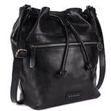 Soho – Drawstring Leather Bucket Bag