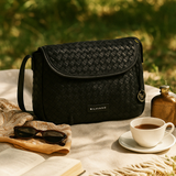 Carlisle – Woven Leather Crossbody