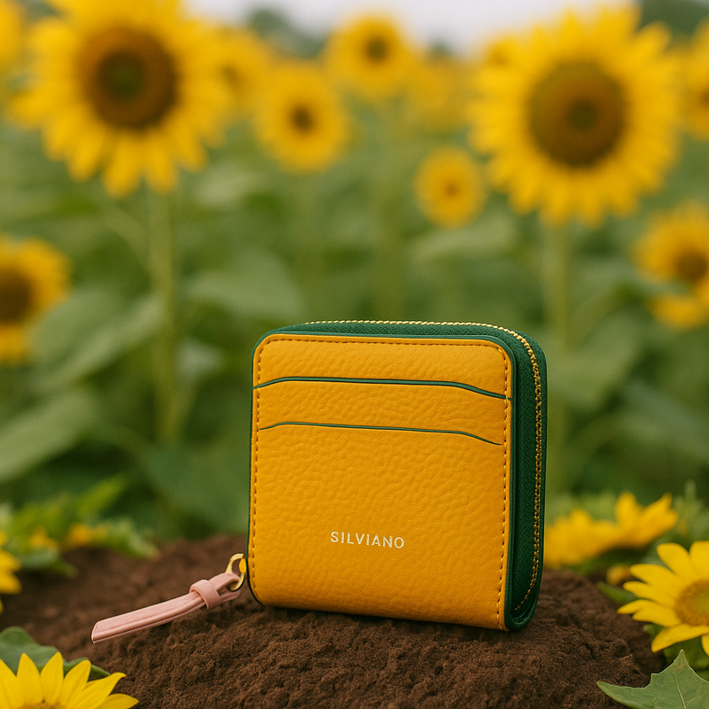 Amber Zip Around Wallet