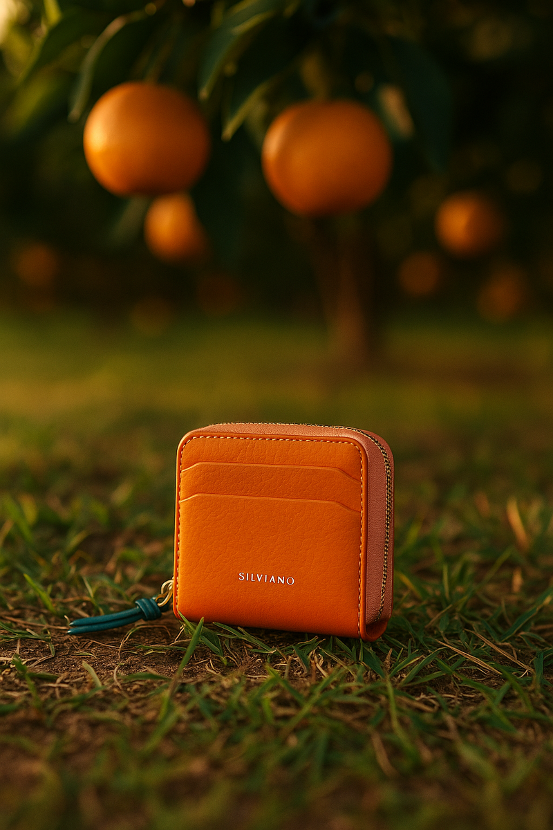 Amber Zip Around Wallet