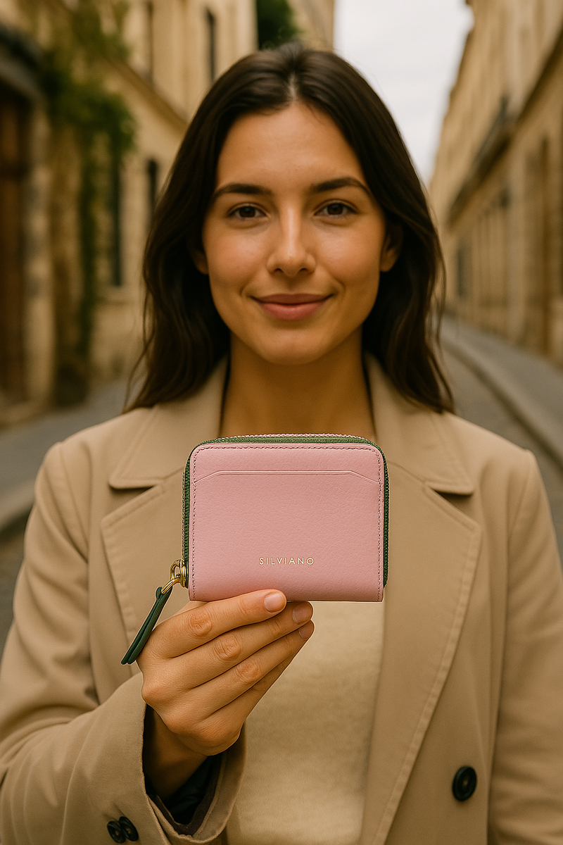 Amber Zip Around Wallet