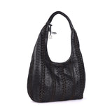 St. Michael – Limited Edition Handwoven Leather Hobo