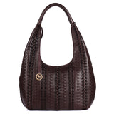 St. Michael – Limited Edition Handwoven Leather Hobo