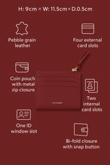 Zipped Coin & Card holder